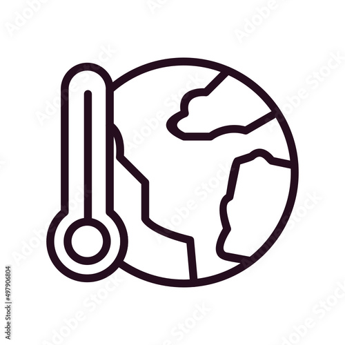 Greenhouse Effect Icon