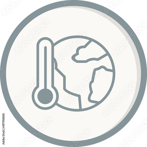 Greenhouse Effect Icon