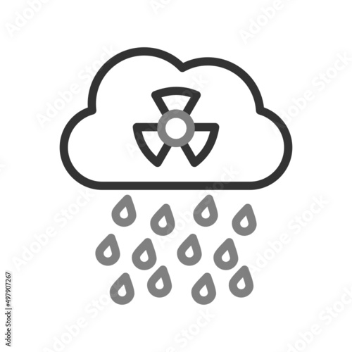 Acid Rain Icon
