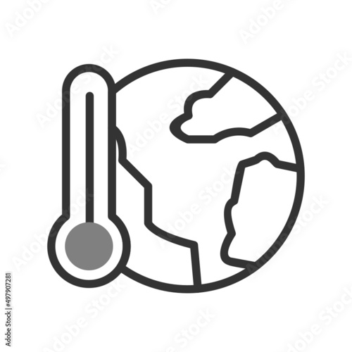 Greenhouse Effect Icon