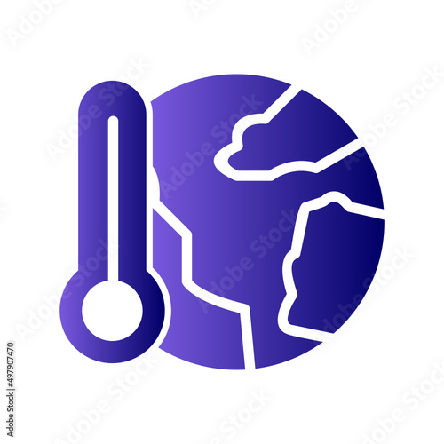 Greenhouse Effect Icon
