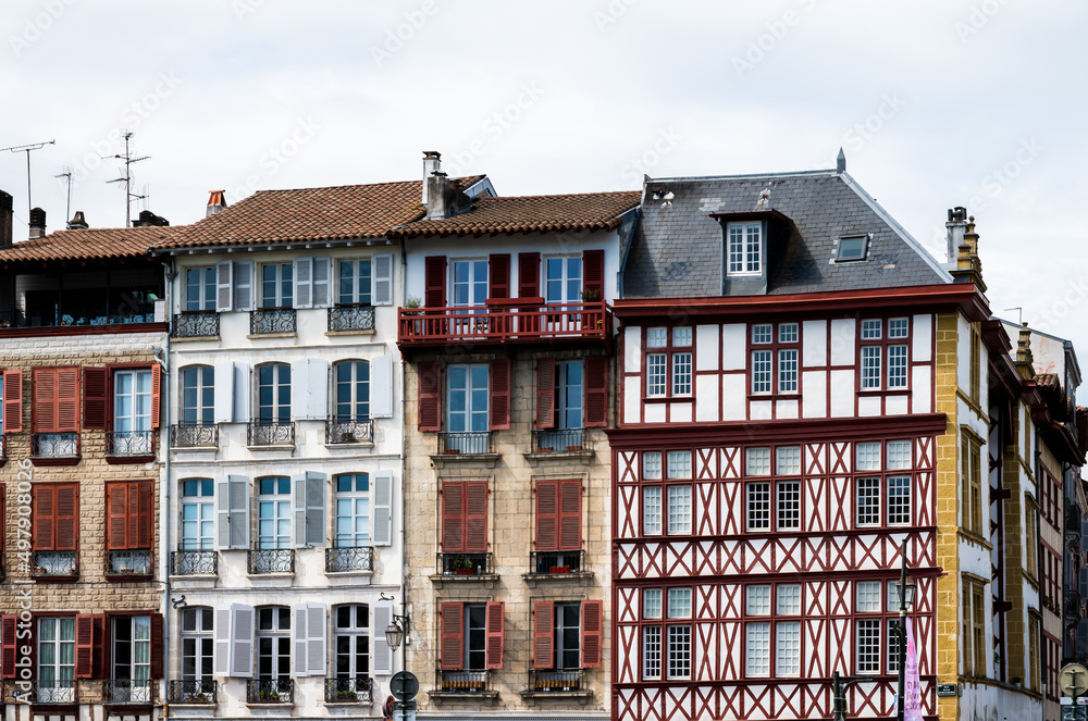 street view of bayonne in france street view of bayonne in france