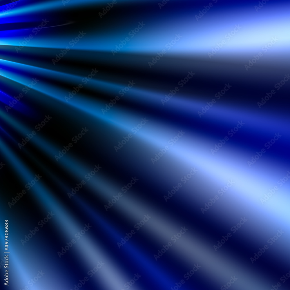 Fototapeta premium Luxury rich business background with blue and black colors, modern abstract concept, futuristic poster template , 3D illustration, 3D rendering