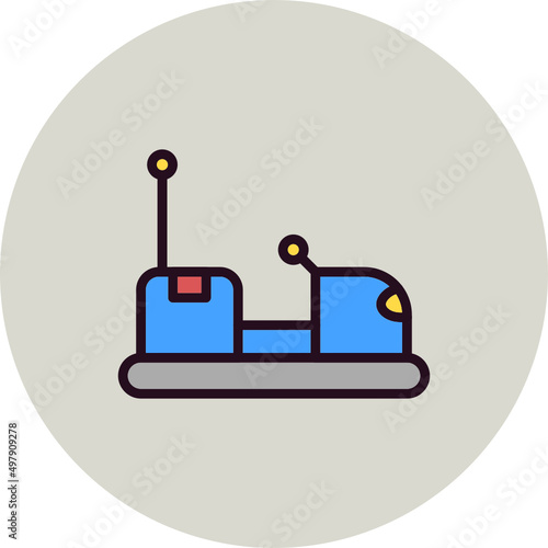Bumper Car Icon