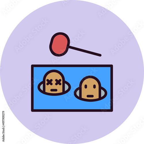 Whack A Mole Icon