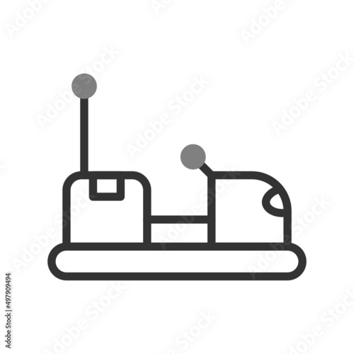 Bumper Car Icon