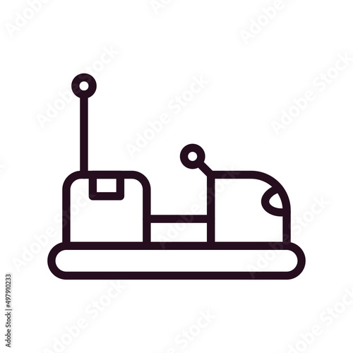 Bumper Car Icon