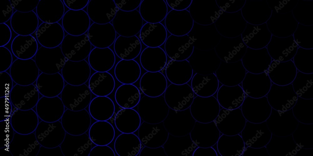 Dark Purple, Pink vector background with bubbles. Dark Purple, Pink vector background with bubbles.