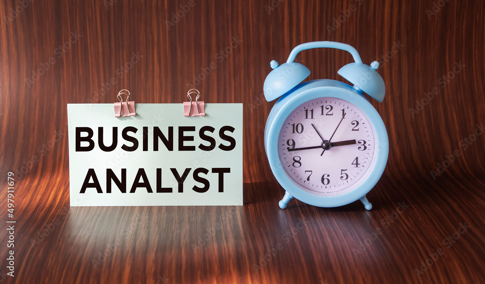 On the notepad text BUSINESS ANALYST. Concept of business, technology, internet and networks On the notepad text BUSINESS ANALYST. Concept of business, technology, internet and networks