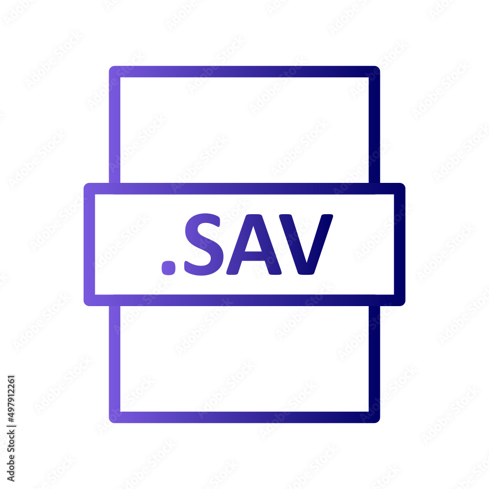 .SAV Icon .SAV Icon