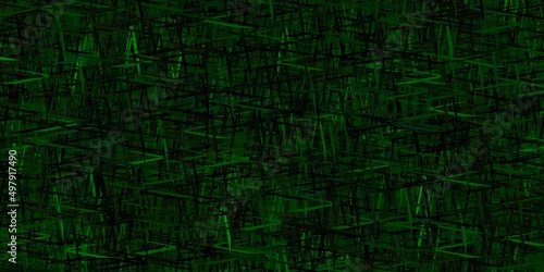 Dark Green  Red vector template with repeated sticks.