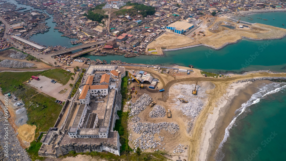 Elmina Slave Castle, Elmina, Ghana. 
January 2022