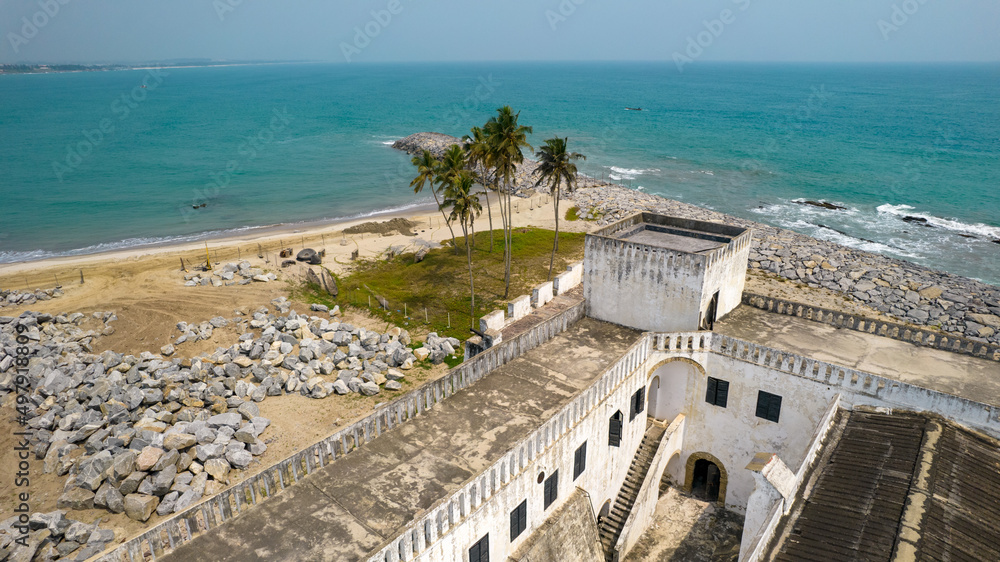 Elmina Slave Castle, Cape Coast, West Africa, Ghana. 