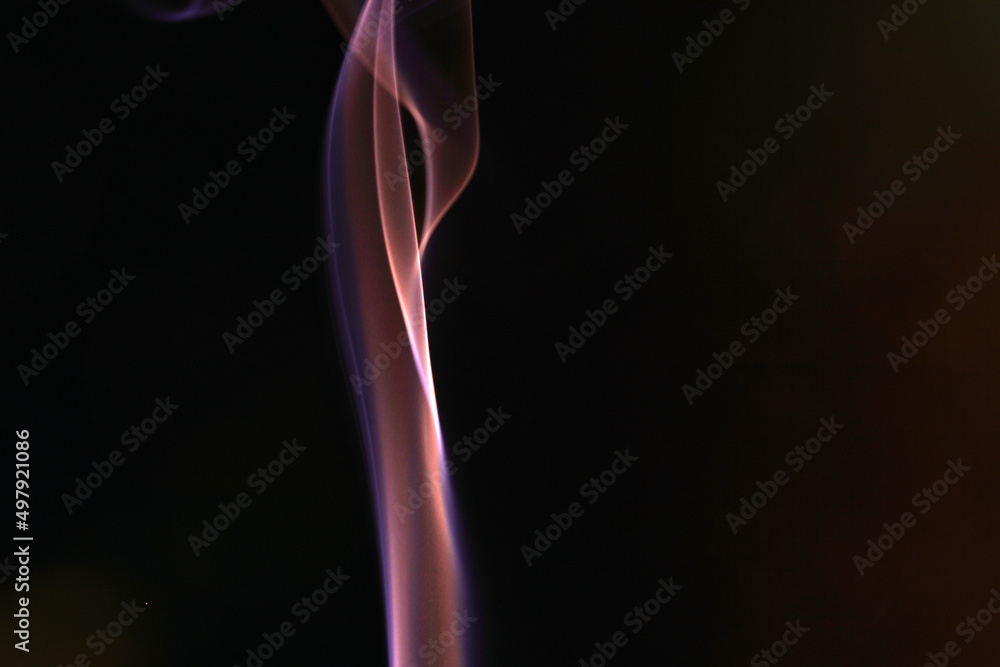 Obraz premium smoke on black