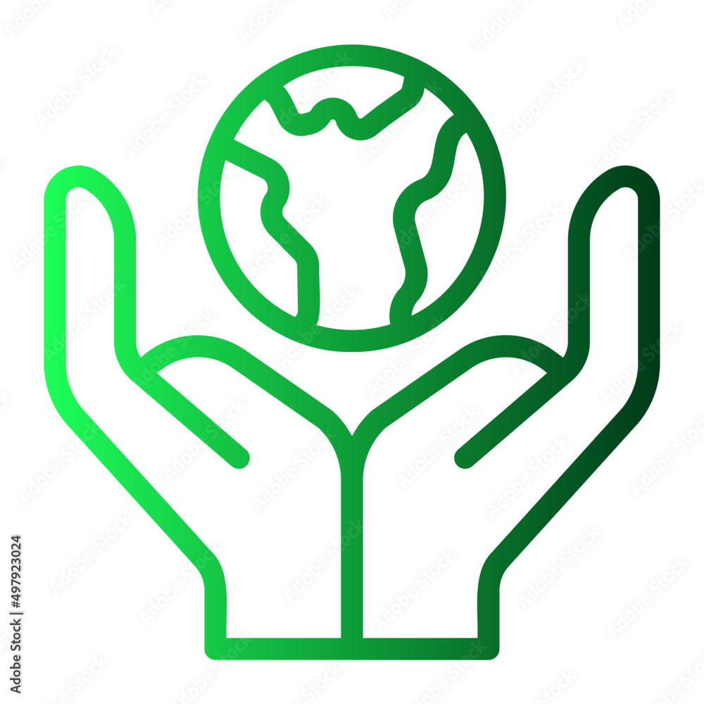 mother earth day gradient icon mother earth day gradient icon