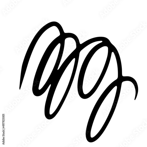 abstract organic shape vector element
