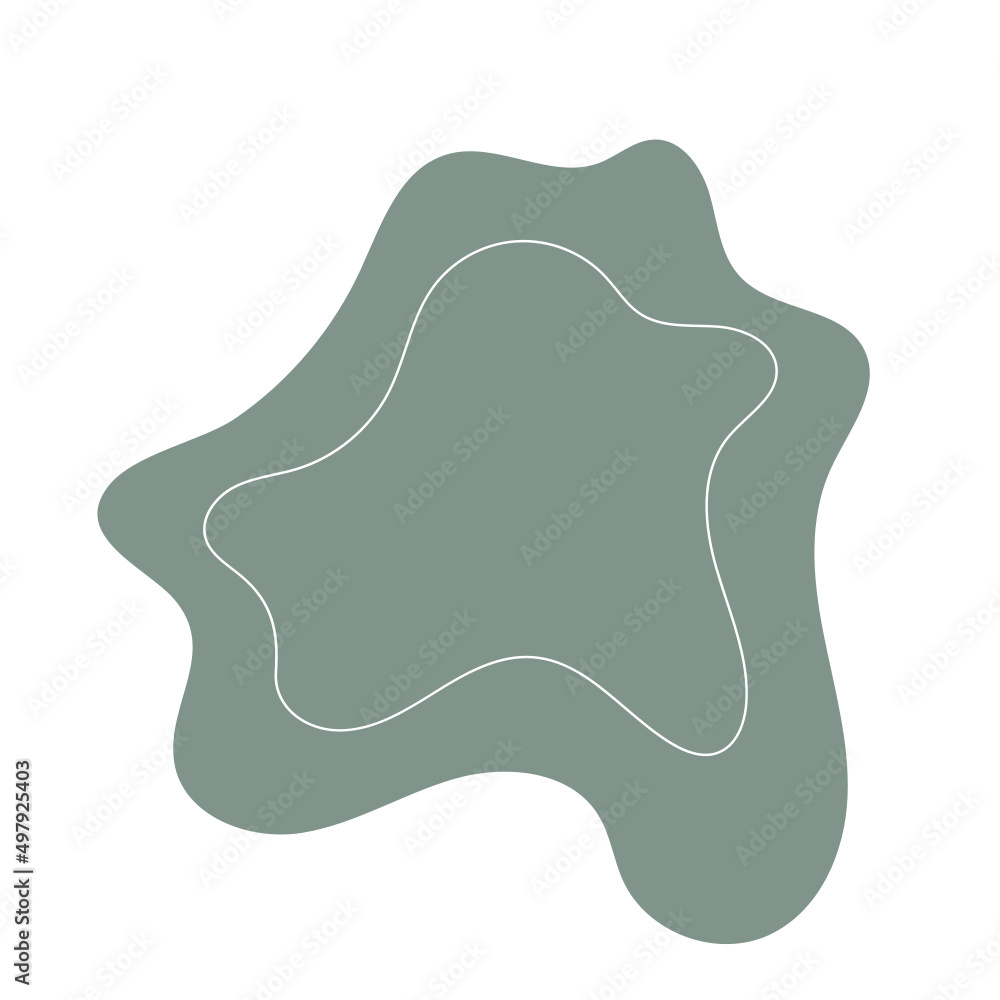 Abstract Organic Shape Icon Abstract Organic Shape Icon