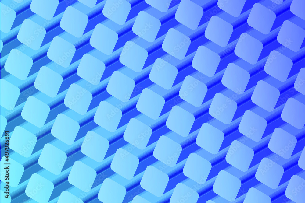 3D rendering extruded cubes vector illustration. 3D cubes background illustration. Row with geometric extruded elements. 3D rendering extruded cubes vector illustration. 3D cubes background illustration. Row with geometric extruded elements.