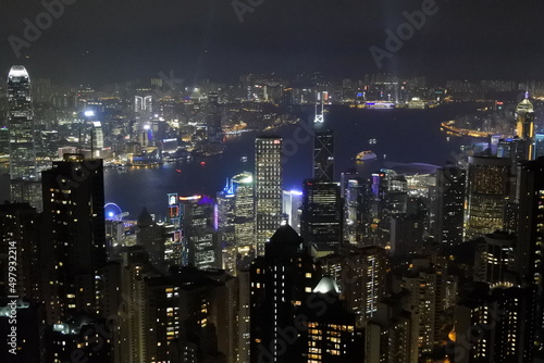 香港 夜景 ビクトリアピーク