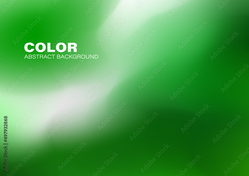 Green gradient art blur abstract background vector. Soft smooth aura shape pattern. Bright nature monochromatic texture backdrop. Fresh colorful modern graphic, eco-environment concept illustration. Green gradient art blur abstract background vector. Soft smooth aura shape pattern. Bright nature monochromatic texture backdrop. Fresh colorful modern graphic, eco-environment concept illustration.