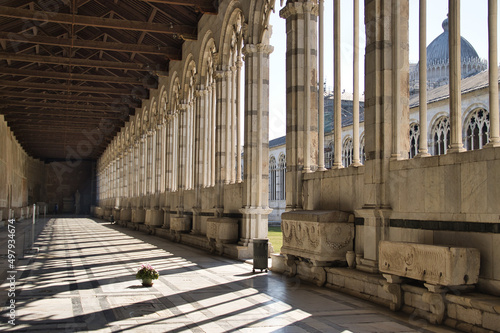 Camposanto dans le complexe de la cathédrale de Pise , Italie