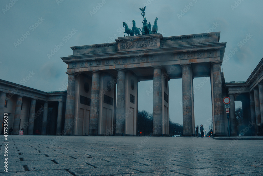Fototapeta premium Branderburg Tower, Berlin, Germany