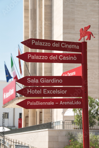 Venezia Lido Festival del cinema segnali