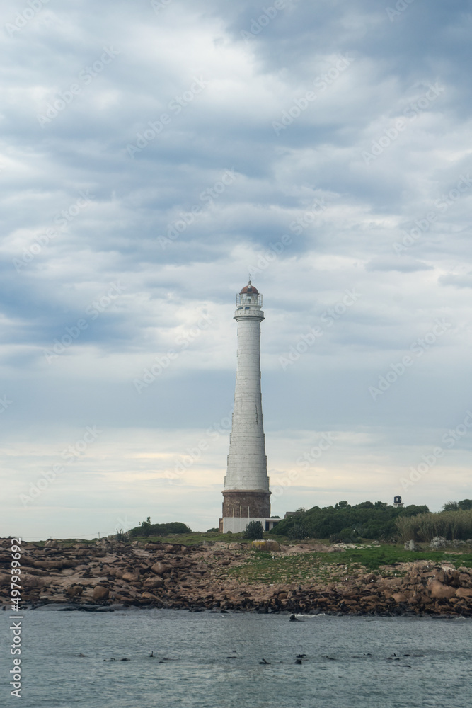 lighthouse in island