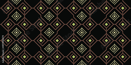 Geometric ethnic pattern. seamless pattern. Design for fabric, curtain, background, carpet, wallpaper, clothing, wrapping, Batik, fabric,Vector illustration