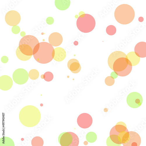 Dekoracja na wymiar  circles-of-different-size-and-color-on-a-white-background-abstraction-background-wallpaper-pattern