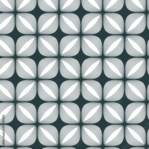 patrón con mosaico con cuadrados