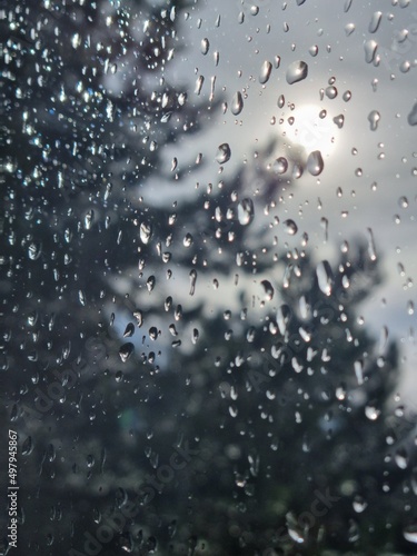 rain on window © Maciej