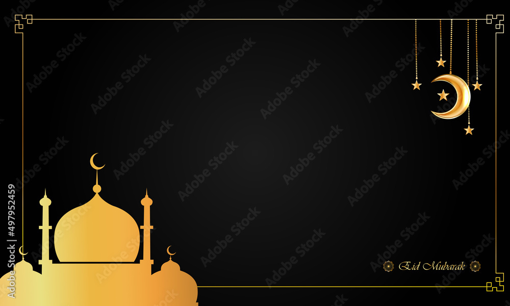 Ramadan kareem. Islamic background design with arabic calligraphy and