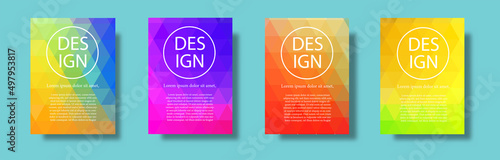 Collection of minimal geometric cover designs
