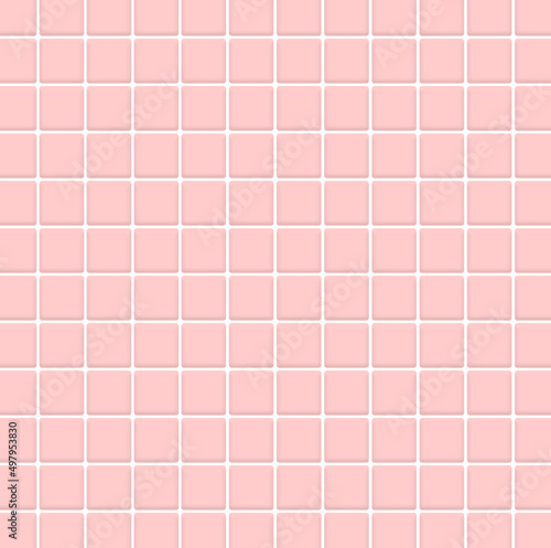  light-pink mosaic tile design