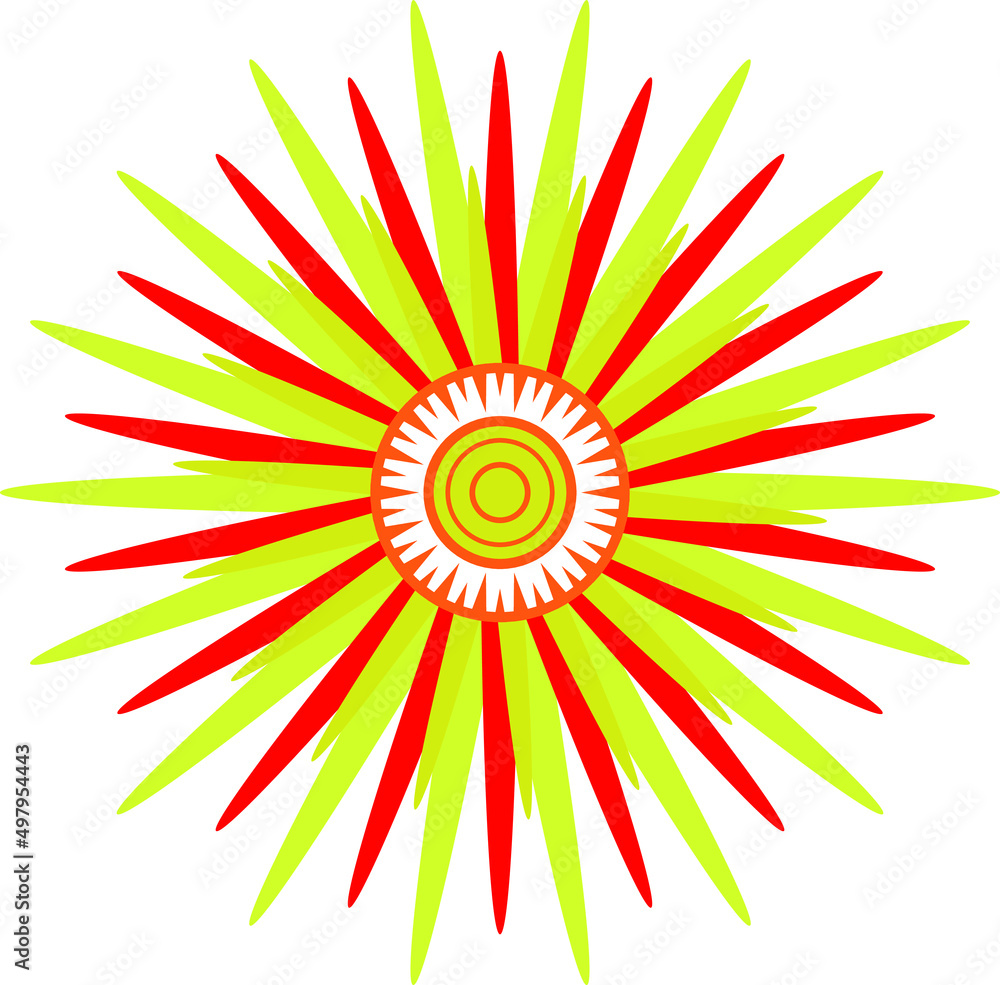 A bright shining star. Vector file for designs. A bright shining star. Vector file for designs.