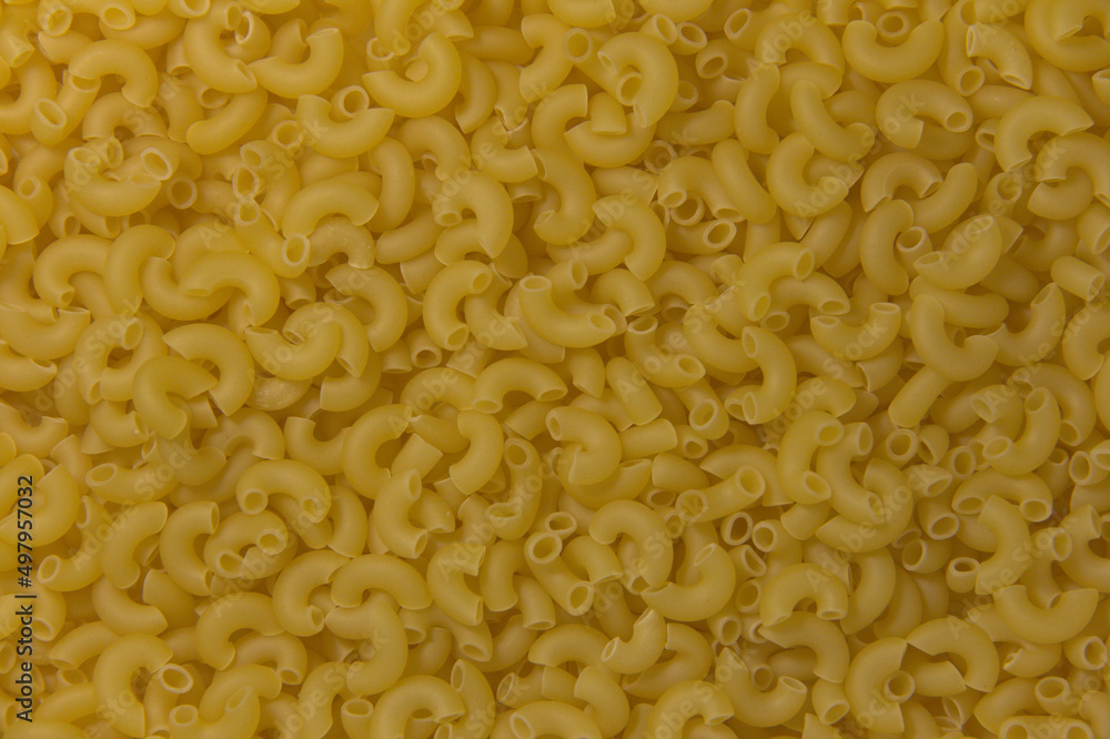 Lots of pasta. Top view. Background. Close up. Lots of pasta. Top view. Background. Close up.
