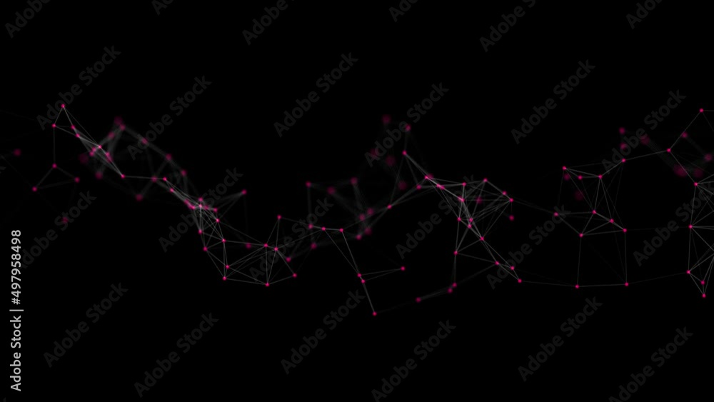 video, 4k,  sfondo, collegamenti, network, molecole,