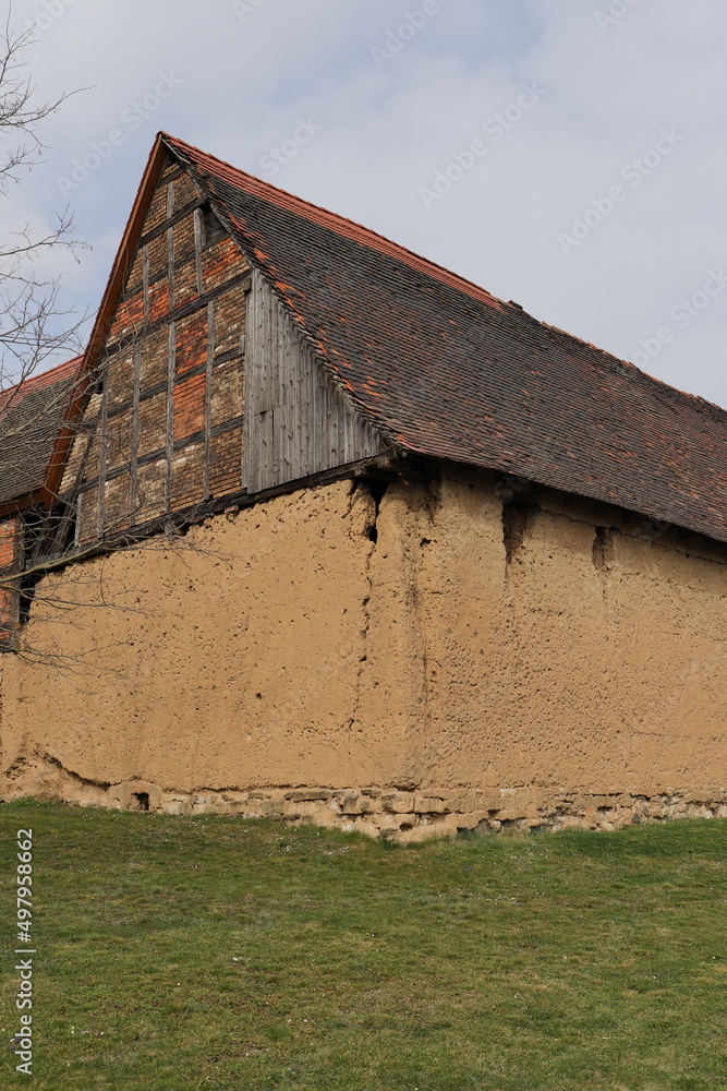 an old barn on the farm an old barn on the farm