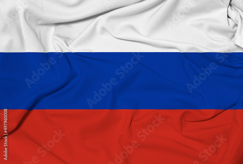 State Flag of Russia, background photo.