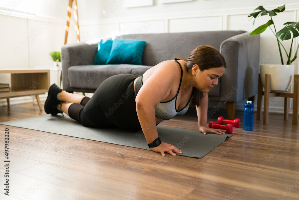 Training with a strong cardio workout