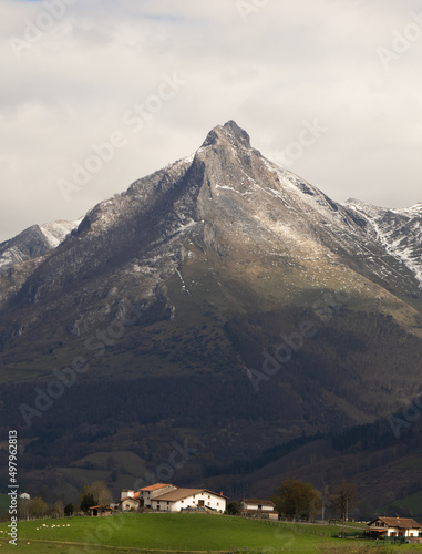 mountain village in the mountains