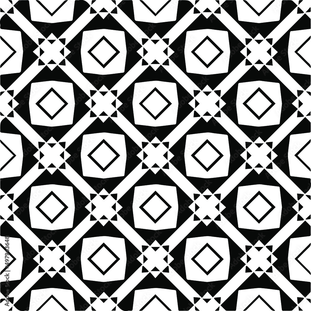 Seamless vector pattern in geometric ornamental style. black and white pattern.Design element for prints, backgrounds, template, web pages and textile pattern. Geometric art.
Seamless vector pattern in geometric ornamental style. black and white pattern.Design element for prints, backgrounds, template, web pages and textile pattern. Geometric art.