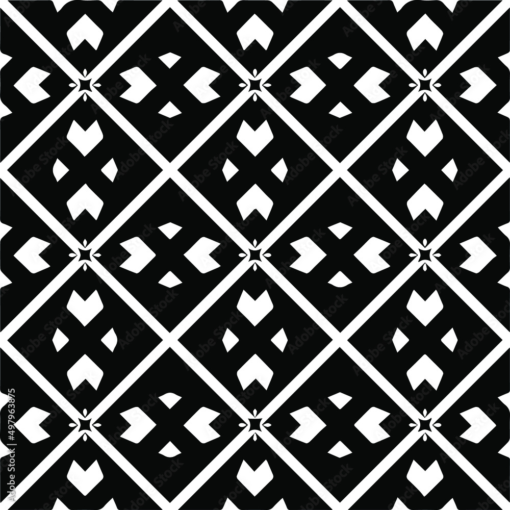 Seamless vector pattern in geometric ornamental style. black and white pattern.Design element for prints, backgrounds, template, web pages and textile pattern. Geometric art. Seamless vector pattern in geometric ornamental style. black and white pattern.Design element for prints, backgrounds, template, web pages and textile pattern. Geometric art.