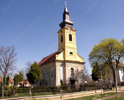The Serbian Orthodox church. The church is built in 1795.