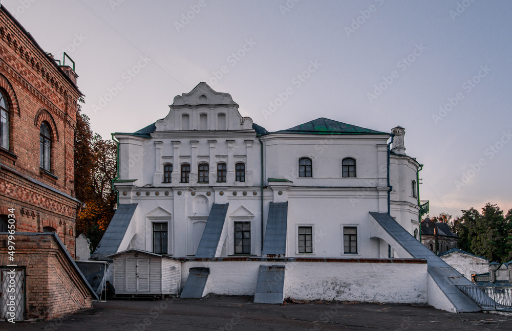 Baroque building in Kyiv Pechersk Lavra 