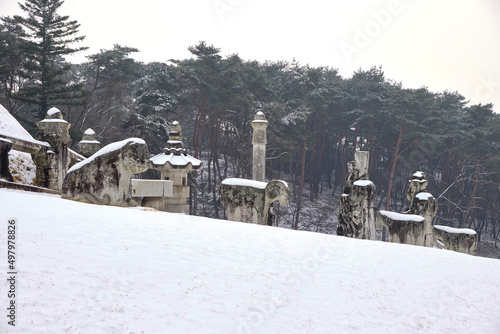 Yeongneung is the royal tomb of Joseon Dynasty. 