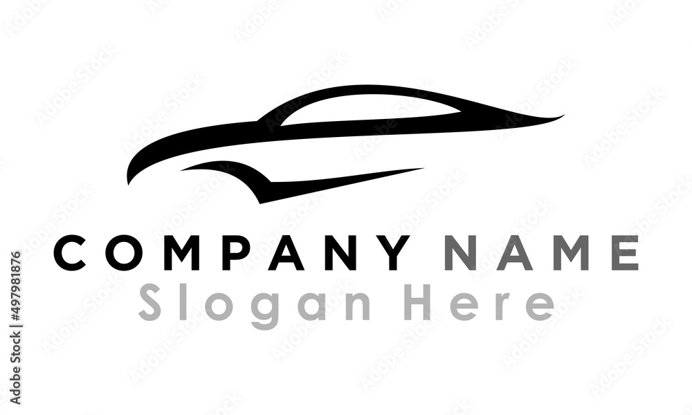 icon simple car logo