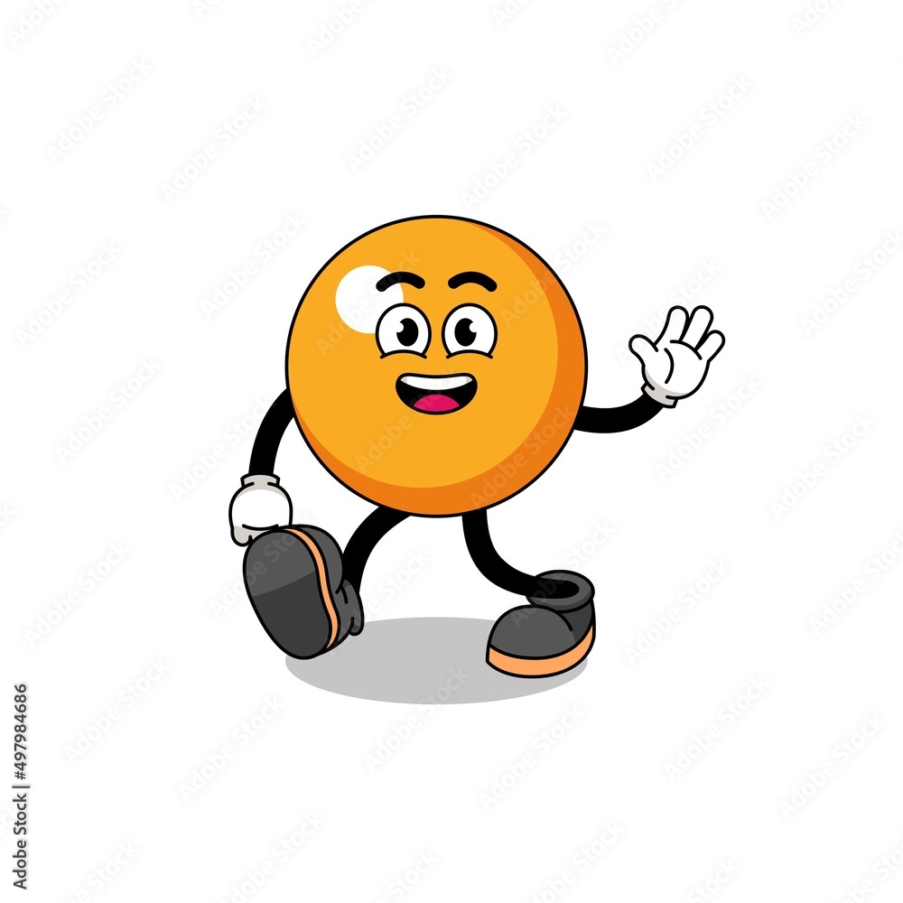 ping pong ball cartoon walking ping pong ball cartoon walking