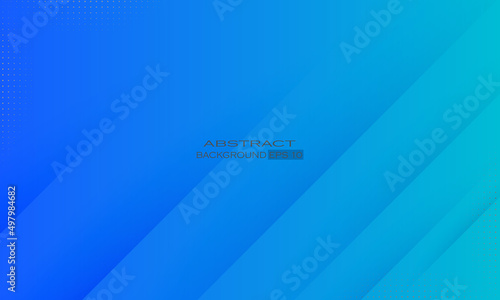 Abstract light blue background with slice shadow and halftone